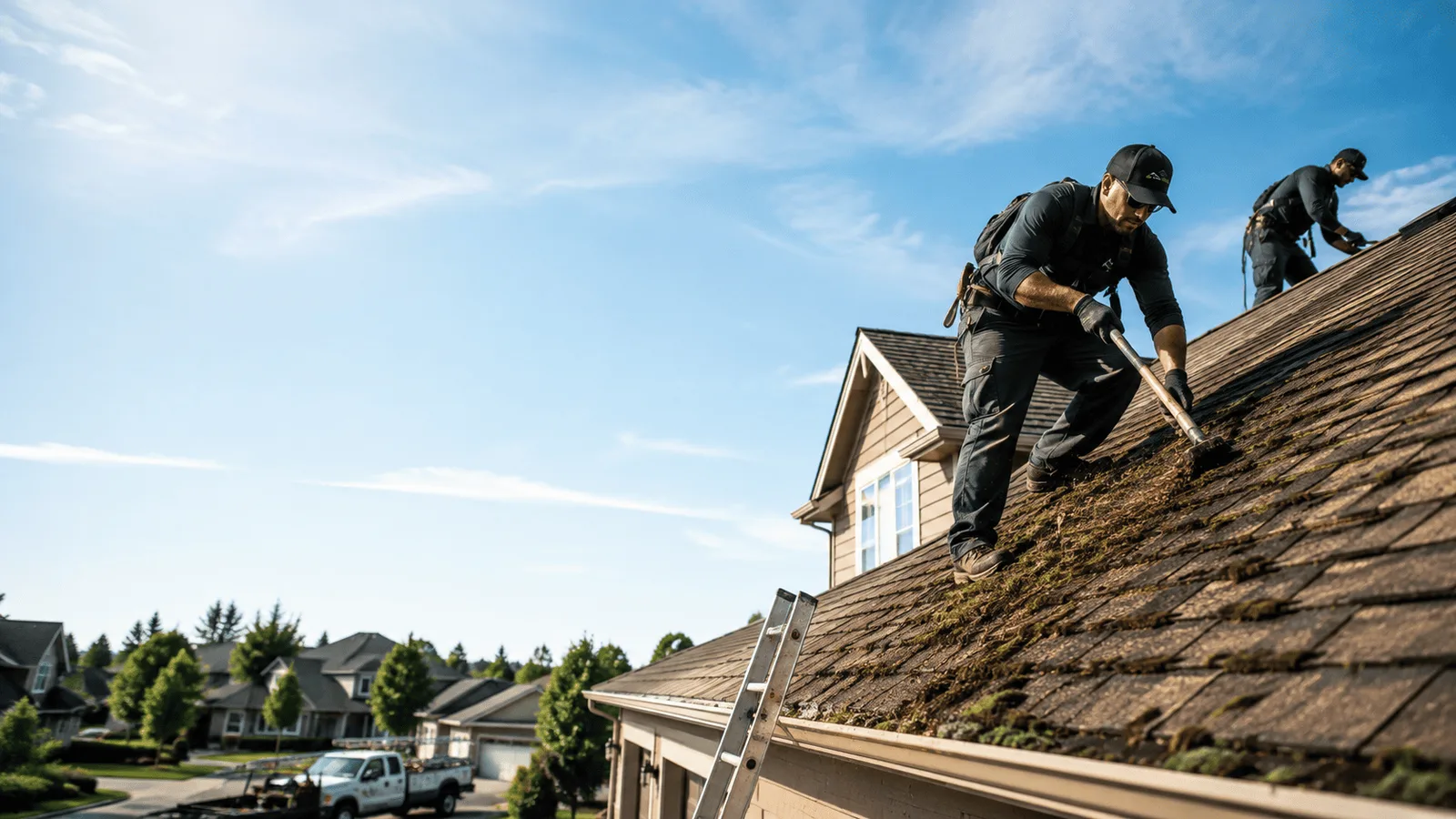 Roof Moss Removal in Sunland, CA near me